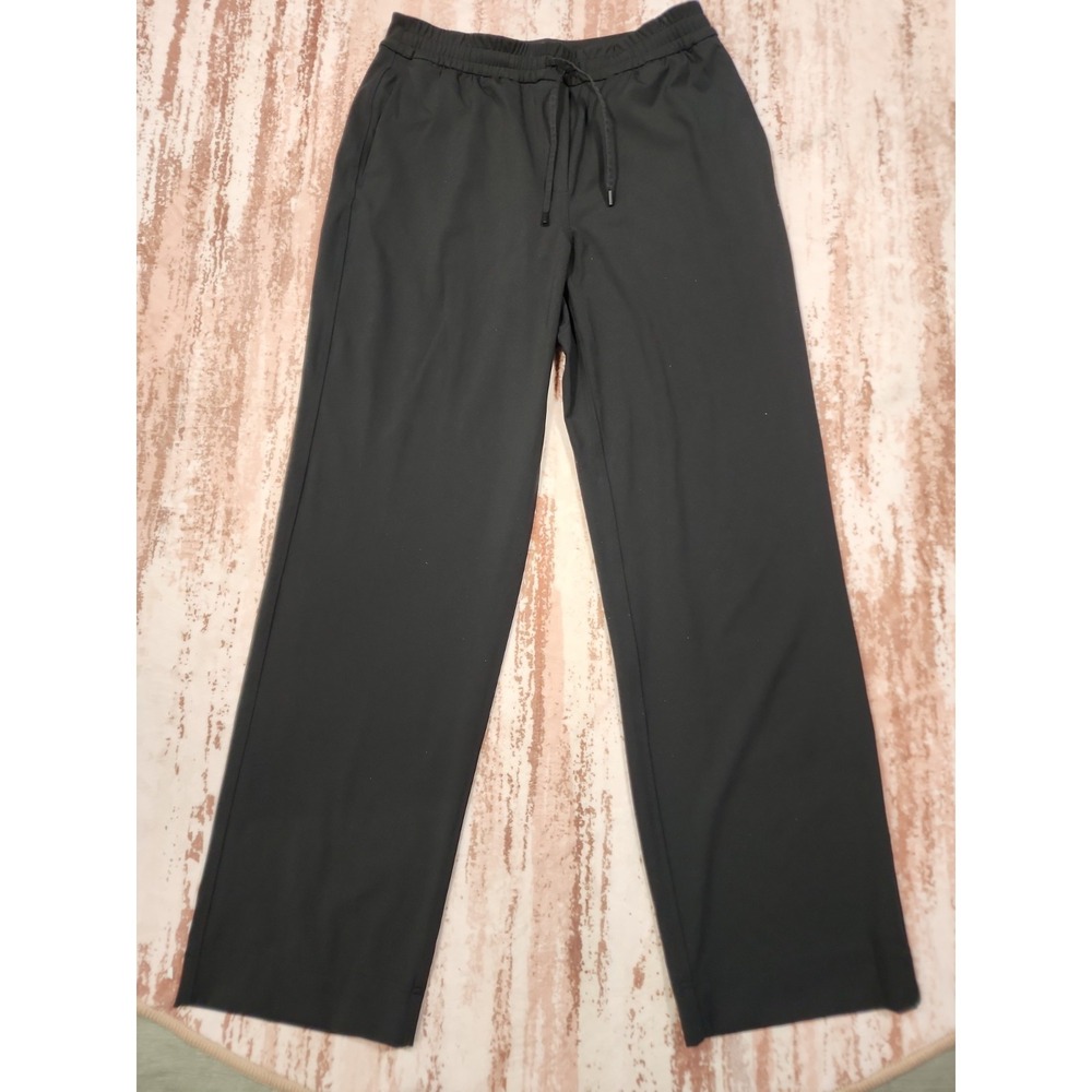 Lululemon Luxtreme Straight-Leg Mid-Rise Pant Black Size Medium M